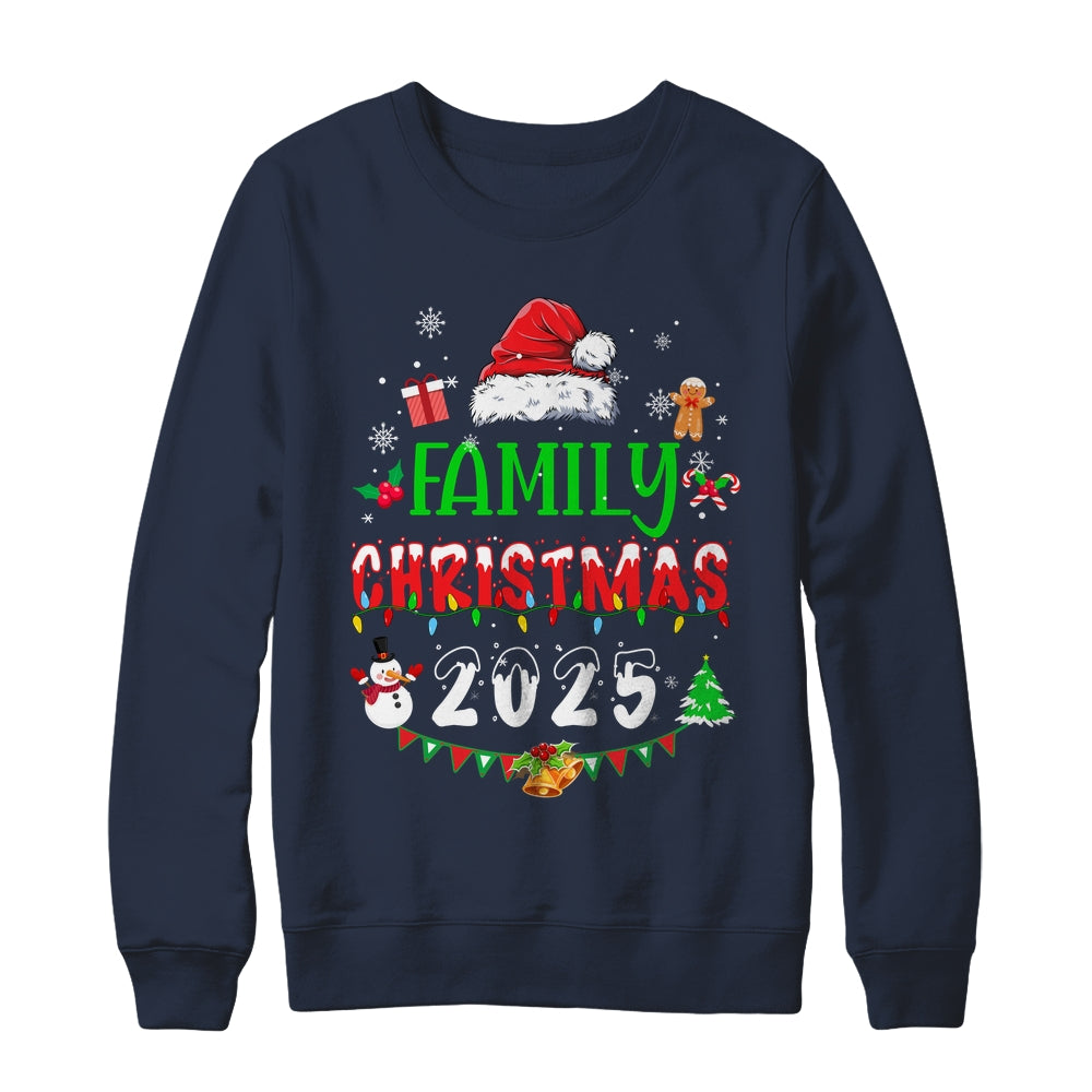 Matching Family Christmas 2025 Team Santa Elf Squad Shirt & Sweatshirt | siriusteestore