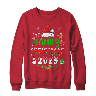 Matching Family Christmas 2025 Team Santa Elf Squad Shirt & Sweatshirt | siriusteestore