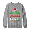 Matching Family Christmas 2025 Team Santa Elf Squad Shirt & Sweatshirt | siriusteestore