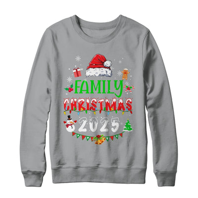 Matching Family Christmas 2025 Team Santa Elf Squad Shirt & Sweatshirt | siriusteestore