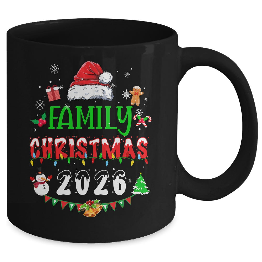 Matching Family Christmas 2026 Team Santa Squad Mug | siriusteestore