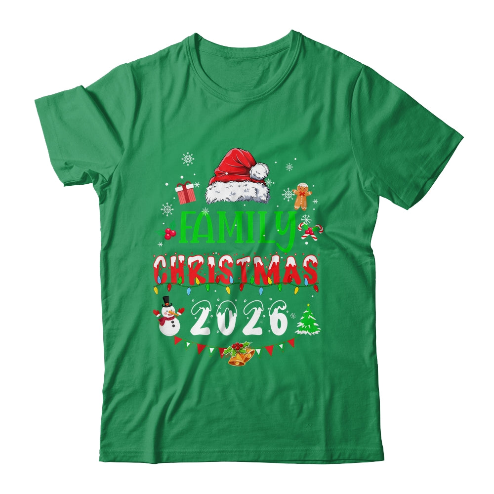 Matching Family Christmas 2026 Team Santa Squad Shirt & Sweatshirt | siriusteestore