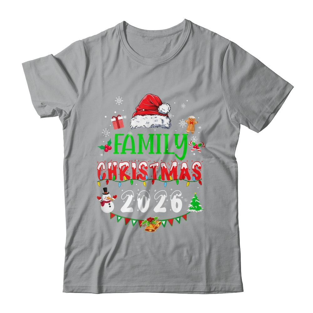 Matching Family Christmas 2026 Team Santa Squad Shirt & Sweatshirt | siriusteestore