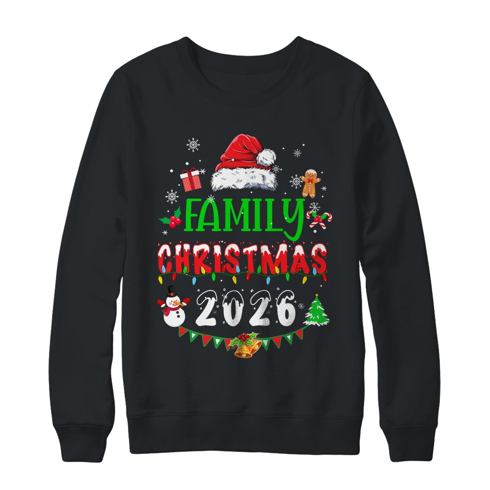 Matching Family Christmas 2026 Team Santa Squad Shirt & Sweatshirt | siriusteestore