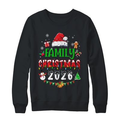 Matching Family Christmas 2026 Team Santa Squad Shirt & Sweatshirt | siriusteestore