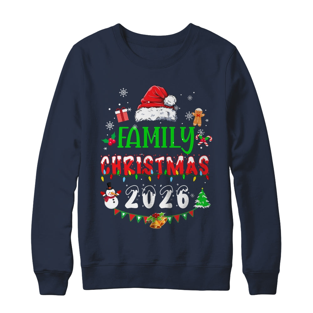 Matching Family Christmas 2026 Team Santa Squad Shirt & Sweatshirt | siriusteestore