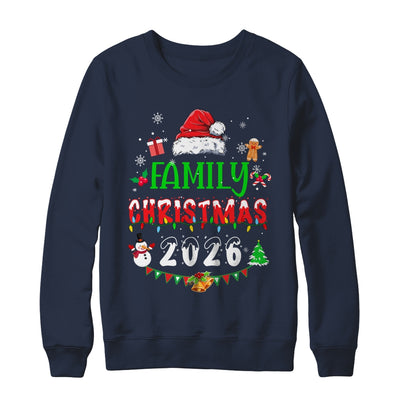 Matching Family Christmas 2026 Team Santa Squad Shirt & Sweatshirt | siriusteestore