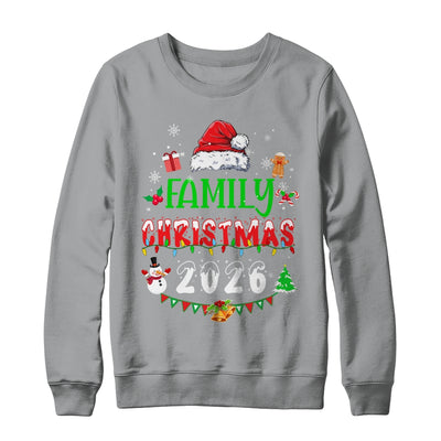 Matching Family Christmas 2026 Team Santa Squad Shirt & Sweatshirt | siriusteestore