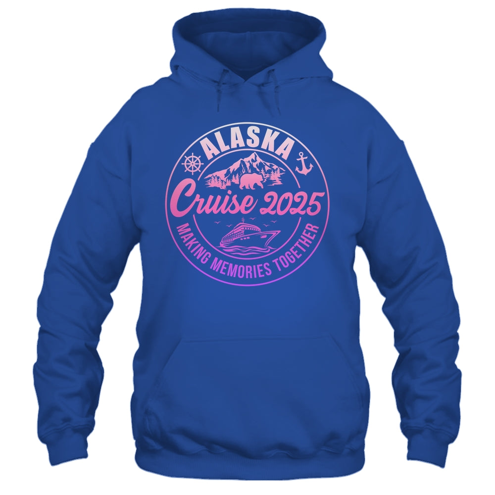 Matching Family Friends And Group Alaska Cruise 2025 Alaskan Shirt & Hoodie | siriusteestore