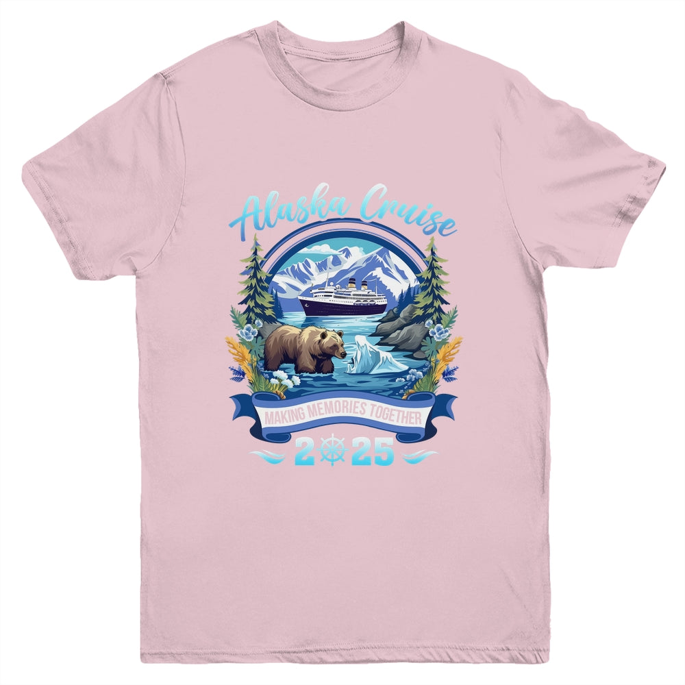Matching Family Friends And Group Alaskan Alaska Cruise 2025 Youth Shirt | siriusteestore