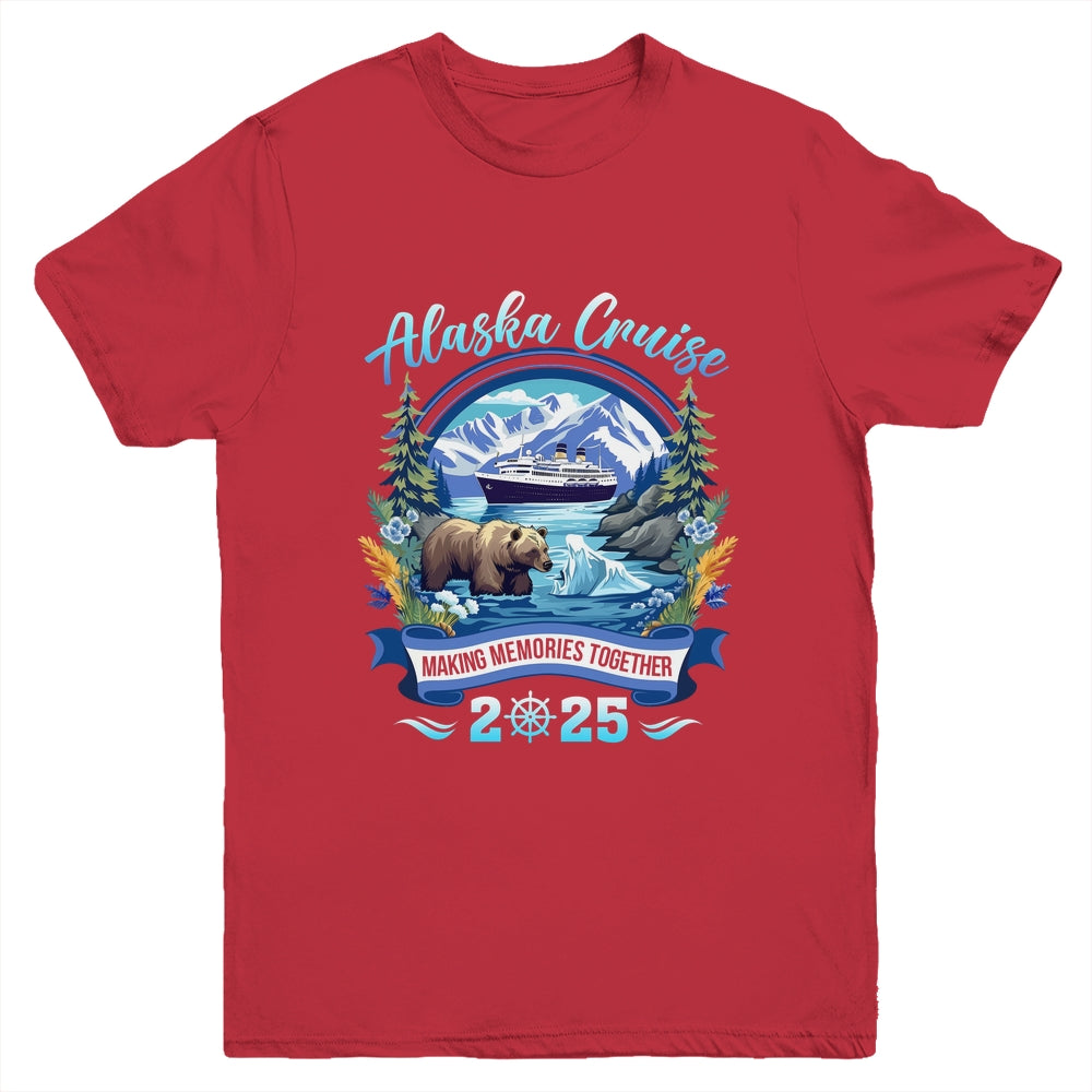 Matching Family Friends And Group Alaskan Alaska Cruise 2025 Youth Shirt | siriusteestore