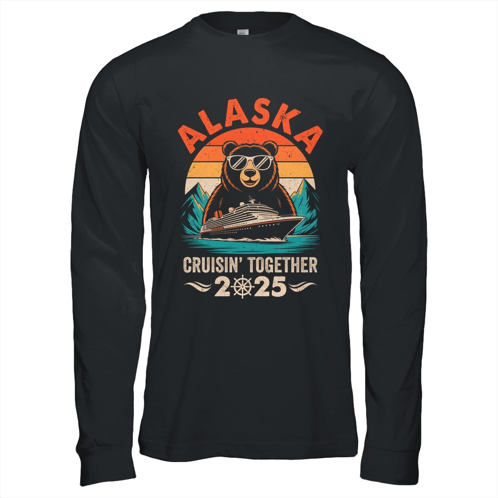 Matching Family Friends And Group Crusin' Alaska Cruise 2025 Shirt & Hoodie | siriusteestore