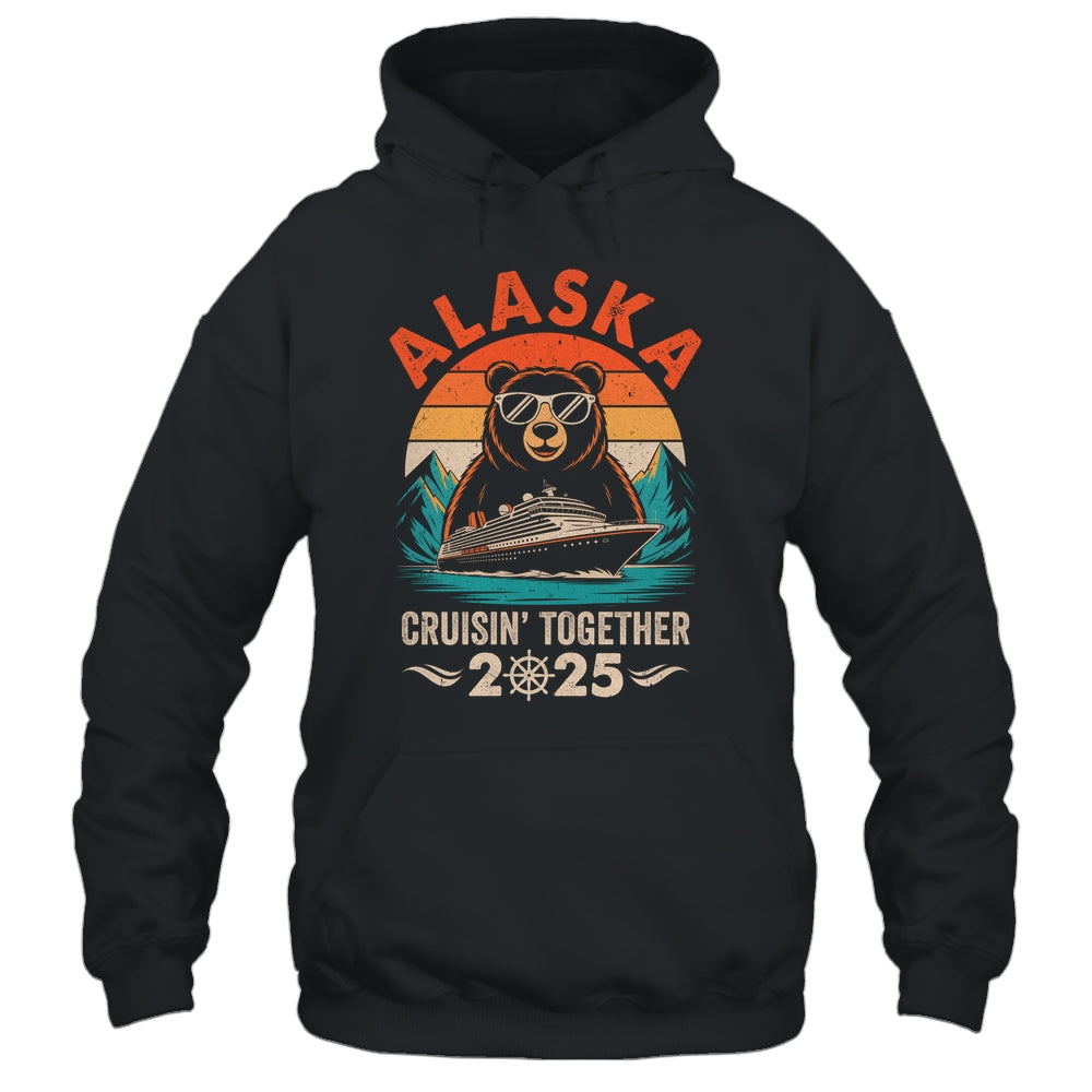 Matching Family Friends And Group Crusin' Alaska Cruise 2025 Shirt & Hoodie | siriusteestore