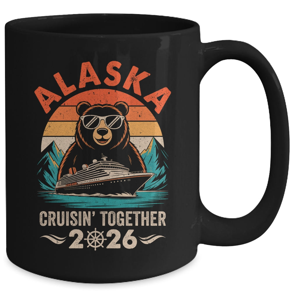 Matching Family Friends And Group Crusin' Alaska Cruise 2026 Mug | siriusteestore