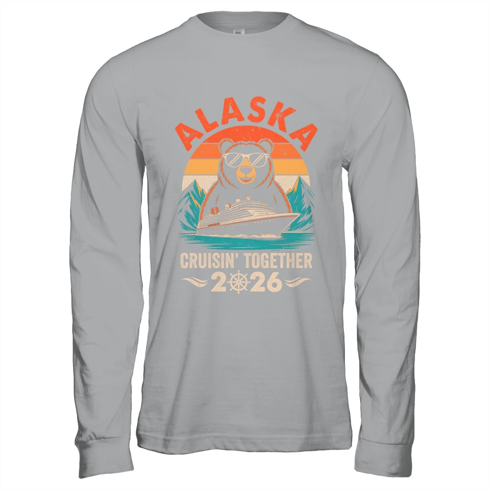 Matching Family Friends And Group Crusin' Alaska Cruise 2026 Shirt & Hoodie | siriusteestore