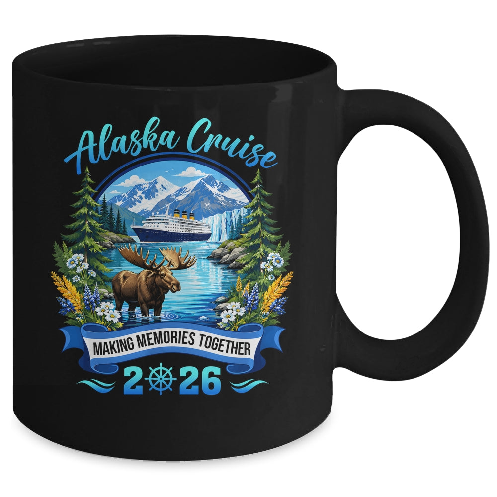 Matching Family Friends Group Alaska Cruise 2026 Alaskan Mug | siriusteestore