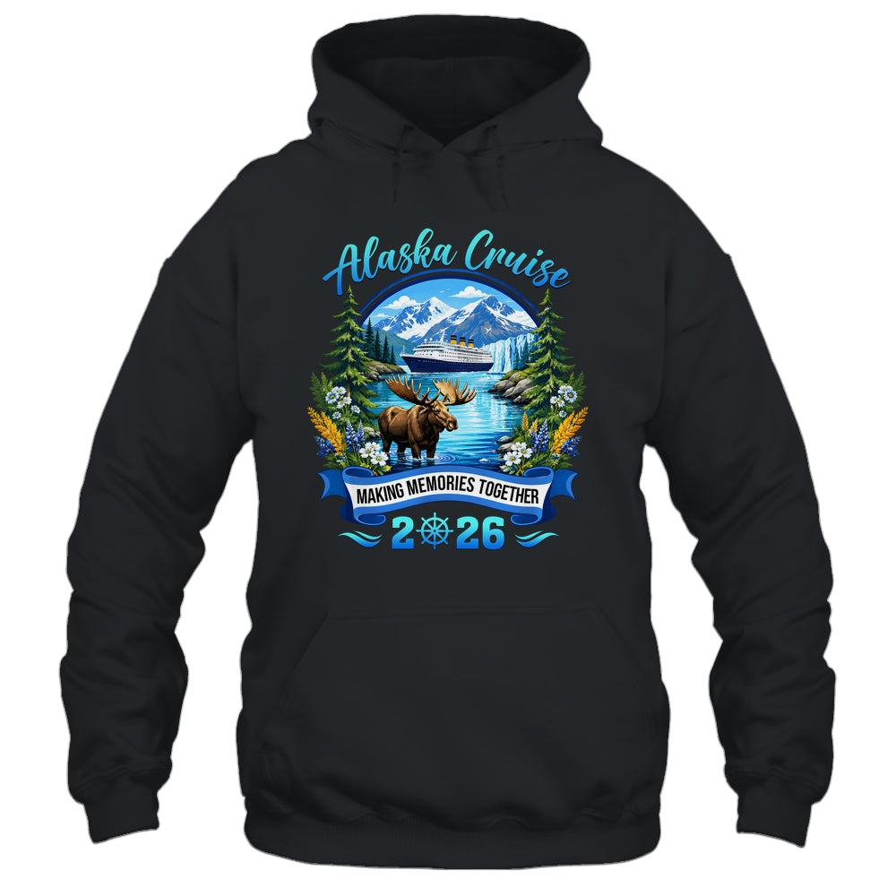 Matching Family Friends Group Alaska Cruise 2026 Alaskan Shirt & Hoodie | siriusteestore