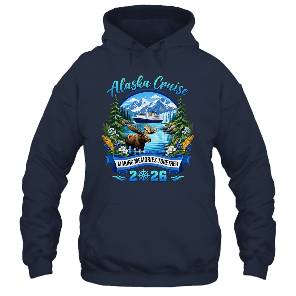 Matching Family Friends Group Alaska Cruise 2026 Alaskan Shirt & Hoodie | siriusteestore