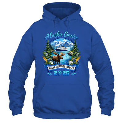 Matching Family Friends Group Alaska Cruise 2026 Alaskan Shirt & Hoodie | siriusteestore