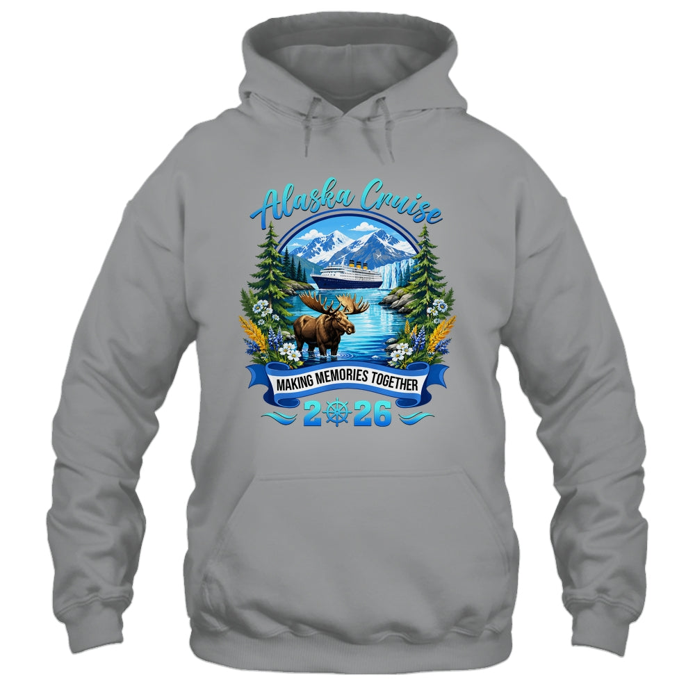 Matching Family Friends Group Alaska Cruise 2026 Alaskan Shirt & Hoodie | siriusteestore