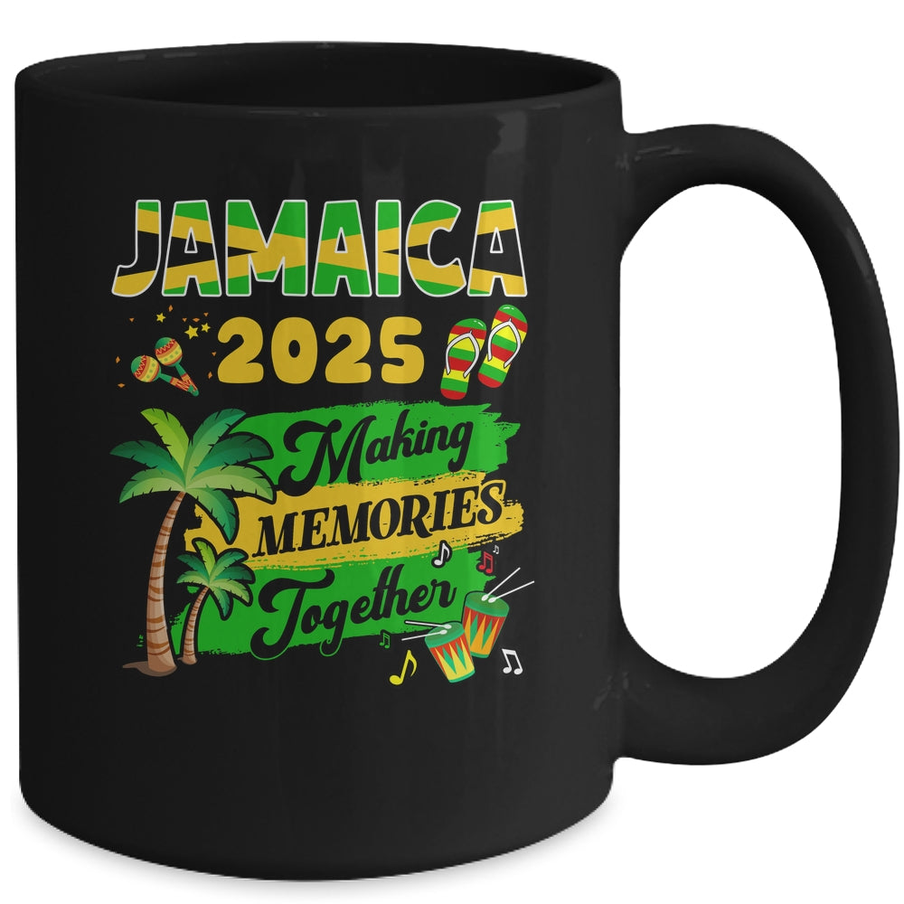 Matching Family Trip Jamaica 2025 Marking Memories Together Mug | siriusteestore