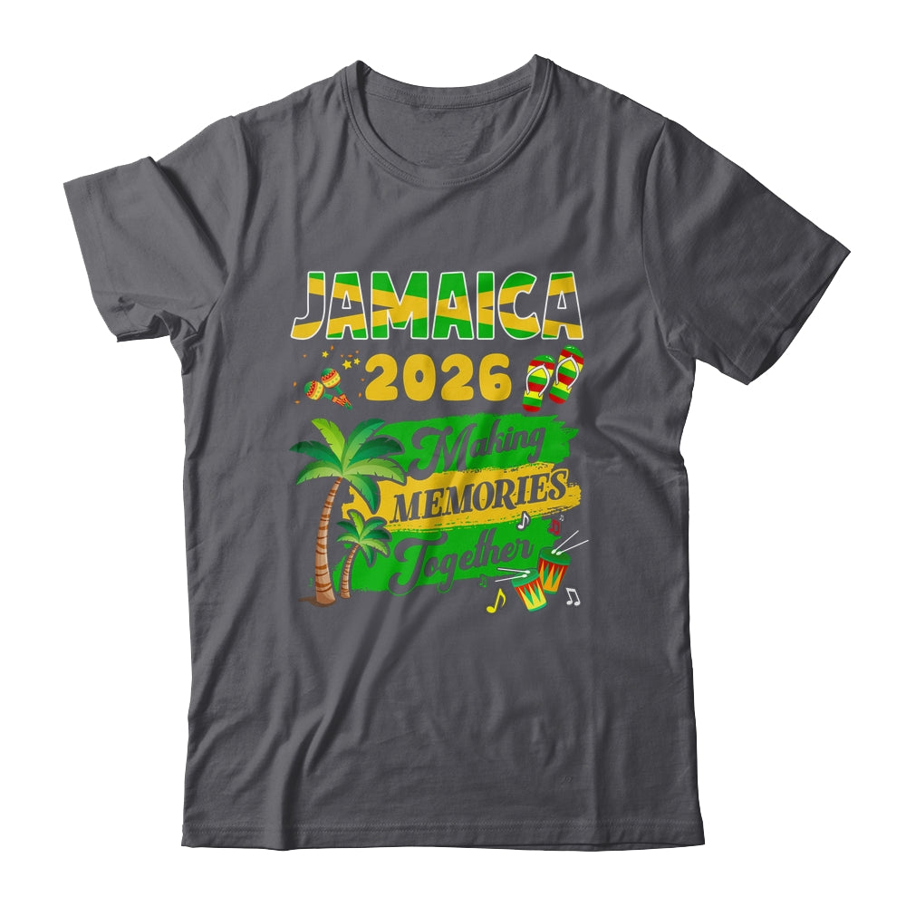 Matching Family Trip Jamaica 2026 Memories Together Shirt & Tank Top | siriusteestore