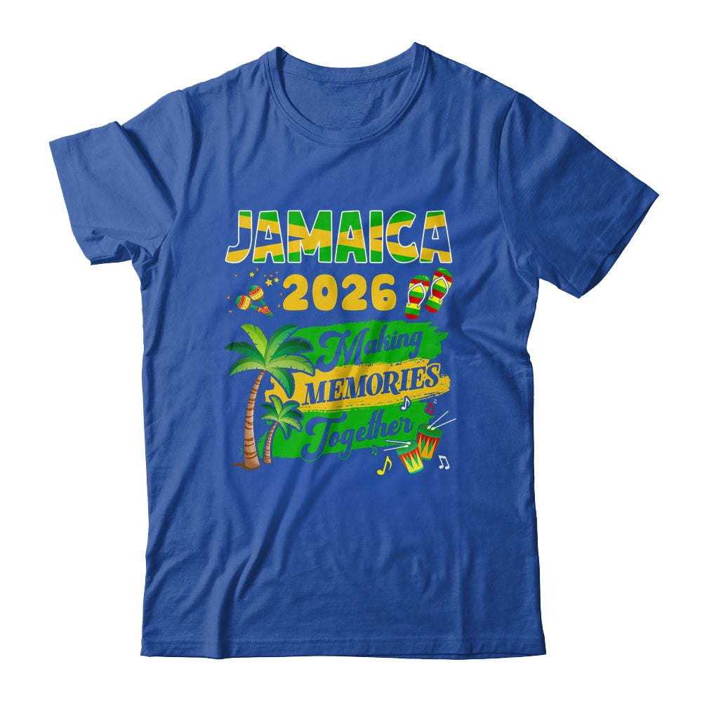 Matching Family Trip Jamaica 2026 Memories Together Shirt & Tank Top | siriusteestore