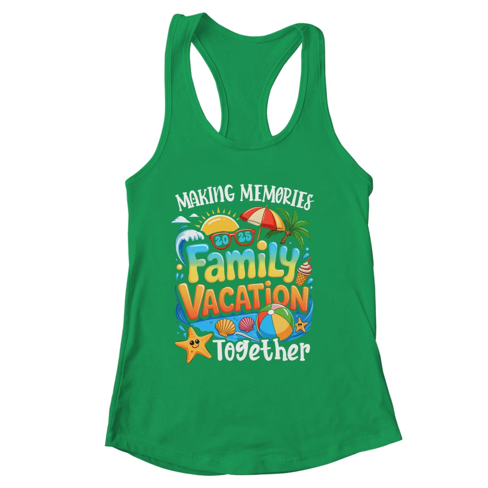 Matching Family Vacation 2025 Memories Together Summer Shirt & Tank Top | siriusteestore