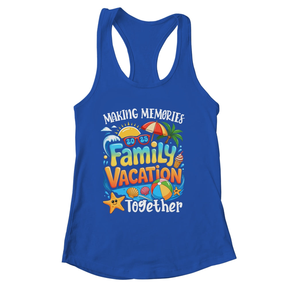 Matching Family Vacation 2025 Memories Together Summer Shirt & Tank Top | siriusteestore