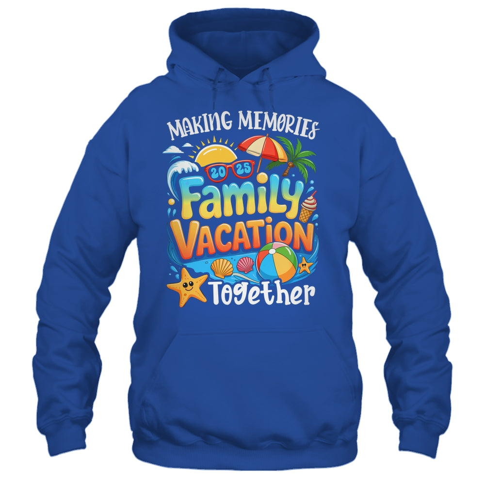 Matching Family Vacation 2025 Memories Together Summer Shirt & Tank Top | siriusteestore