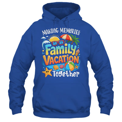 Matching Family Vacation 2025 Memories Together Summer Shirt & Tank Top | siriusteestore