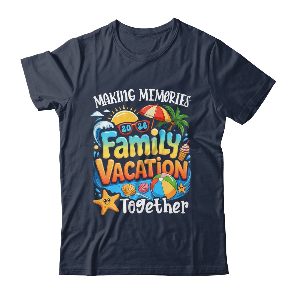 Matching Family Vacation 2026 Memories Together Summer Shirt & Tank Top | siriusteestore