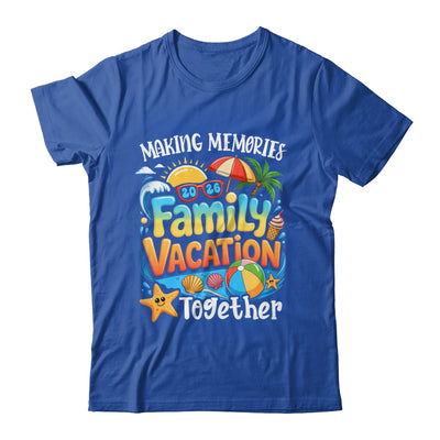 Matching Family Vacation 2026 Memories Together Summer Shirt & Tank Top | siriusteestore