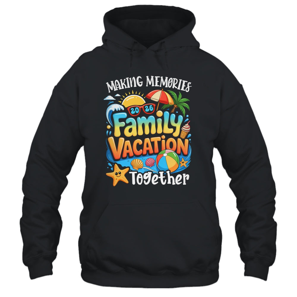Matching Family Vacation 2026 Memories Together Summer Shirt & Tank Top | siriusteestore
