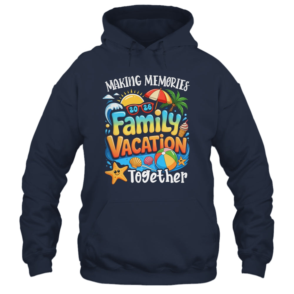 Matching Family Vacation 2026 Memories Together Summer Shirt & Tank Top | siriusteestore