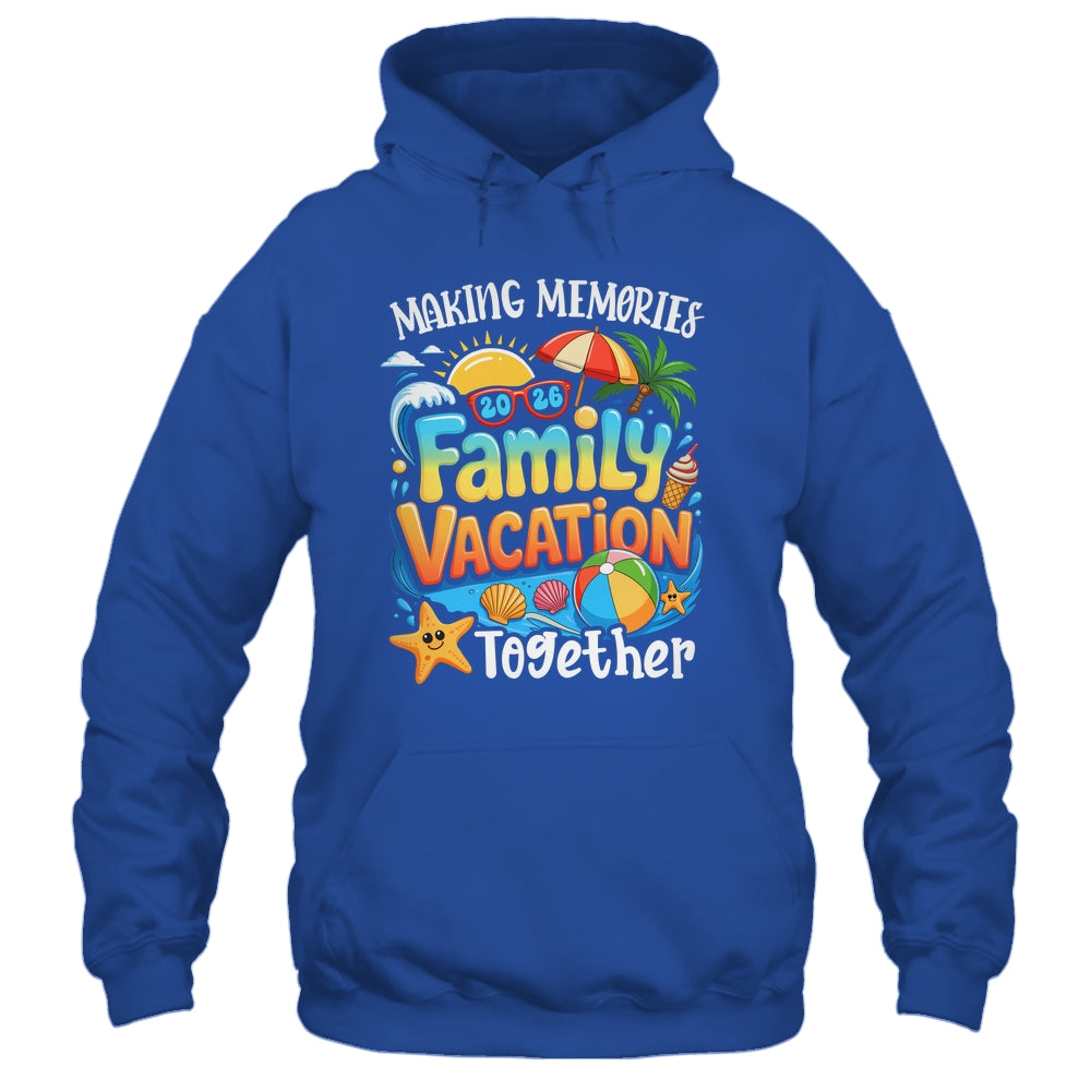 Matching Family Vacation 2026 Memories Together Summer Shirt & Tank Top | siriusteestore
