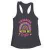 Matching Twin Spirit Week Twinning With My Bestie Rainbow Shirt & Tank Top | siriusteestore