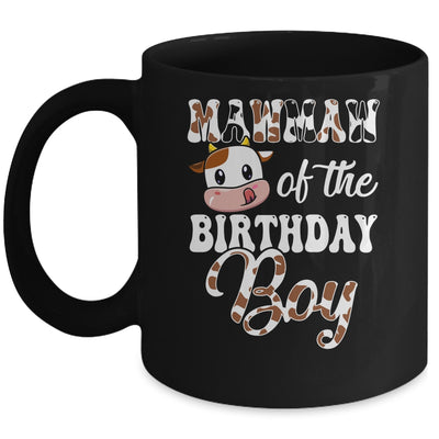 Mawmaw Of The Birthday Boy Cow Farm 1st Birthday Boy Mug | siriusteestore