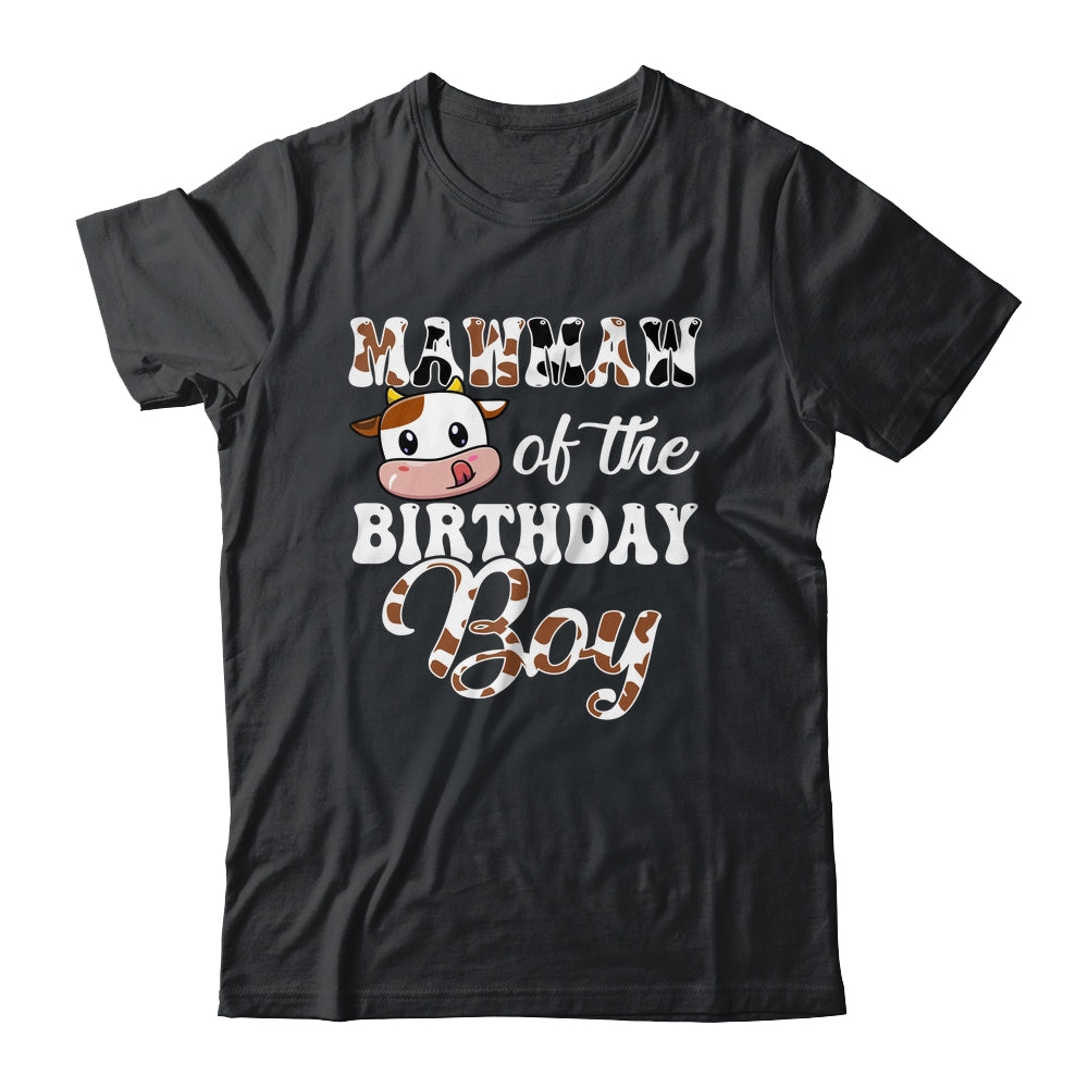 Mawmaw Of The Birthday Boy Cow Farm 1st Birthday Boy Shirt & Hoodie | siriusteestore