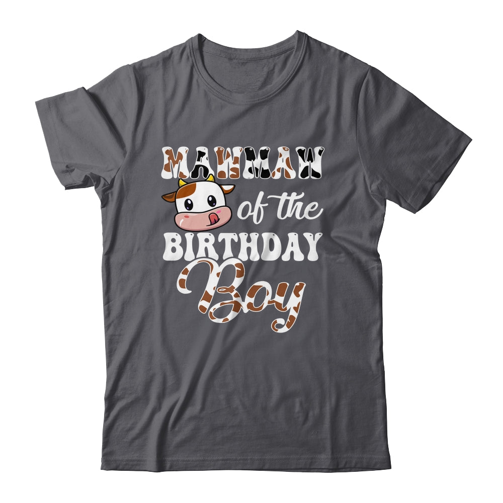 Mawmaw Of The Birthday Boy Cow Farm 1st Birthday Boy Shirt & Hoodie | siriusteestore