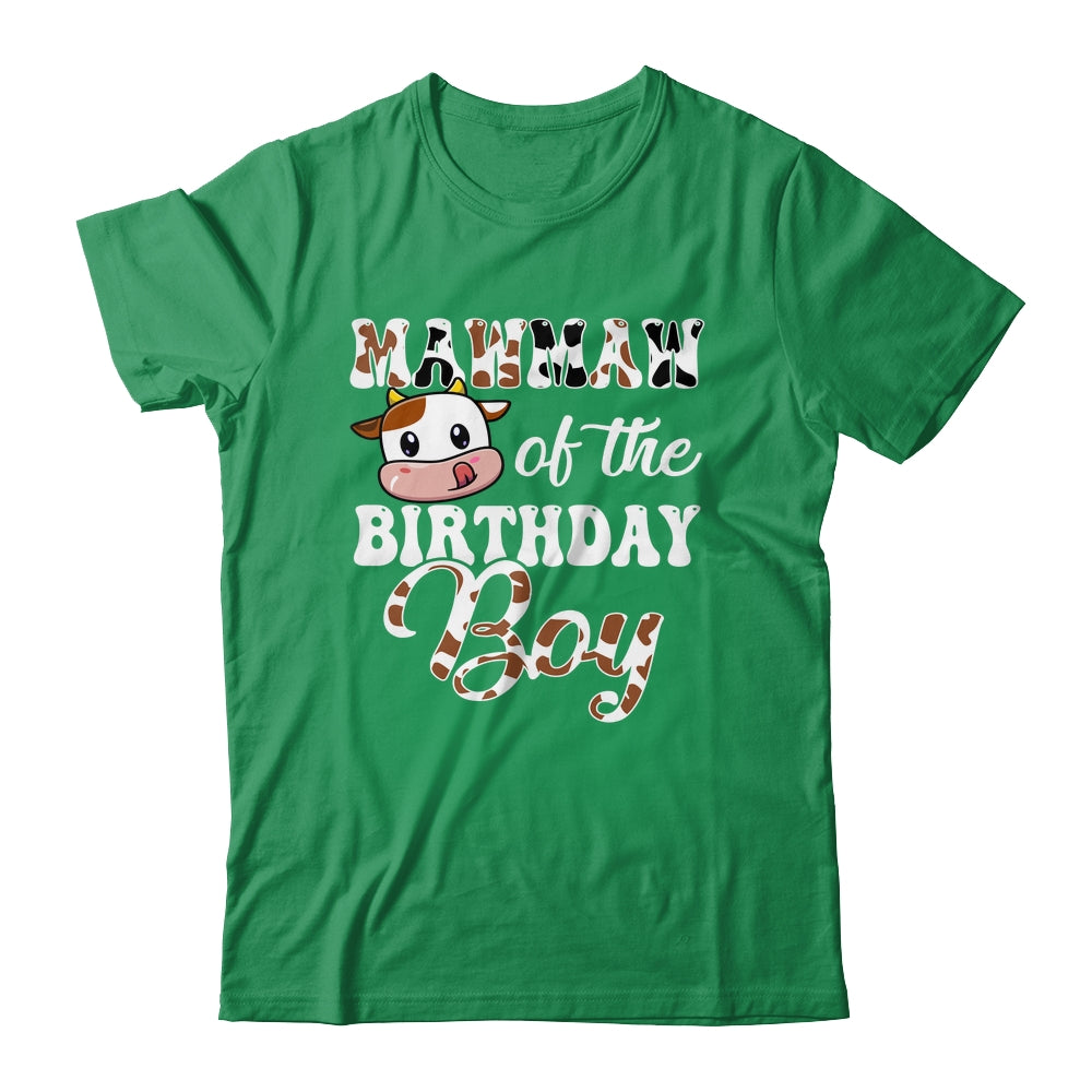 Mawmaw Of The Birthday Boy Cow Farm 1st Birthday Boy Shirt & Hoodie | siriusteestore