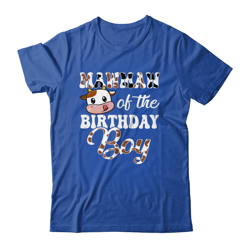 Mawmaw Of The Birthday Boy Cow Farm 1st Birthday Boy Shirt & Hoodie | siriusteestore
