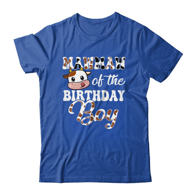 Mawmaw Of The Birthday Boy Cow Farm 1st Birthday Boy Shirt & Hoodie | siriusteestore
