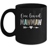 Mawmaw Women Cute Design One Loved Mawmaw Mother's Day Mug | siriusteestore