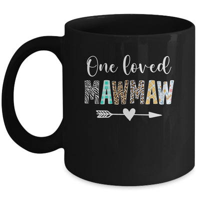 Mawmaw Women Cute Design One Loved Mawmaw Mother's Day Mug | siriusteestore