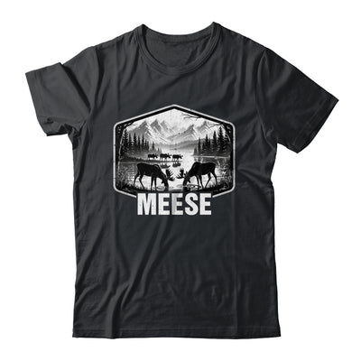 Meese Funny Moose Humor Camping Wildlife Outdoor Nature Shirt & Hoodie | siriusteestore
