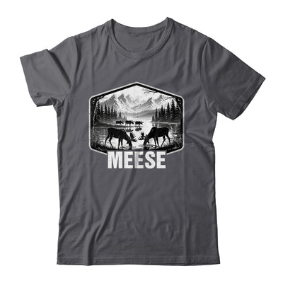 Meese Funny Moose Humor Camping Wildlife Outdoor Nature Shirt & Hoodie | siriusteestore