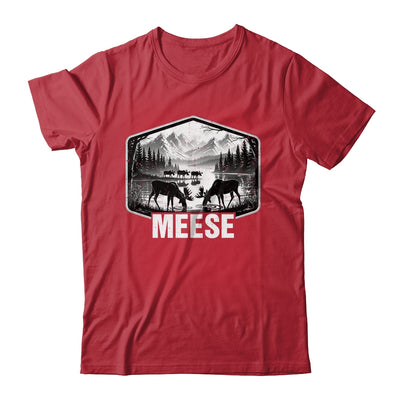 Meese Funny Moose Humor Camping Wildlife Outdoor Nature Shirt & Hoodie | siriusteestore