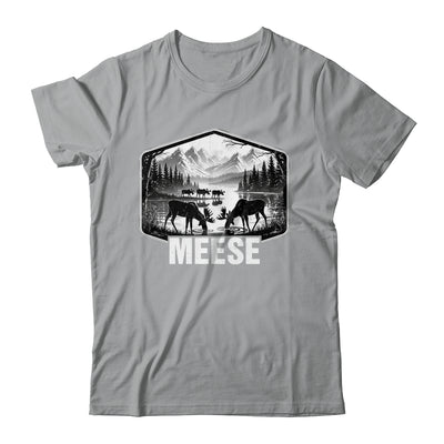 Meese Funny Moose Humor Camping Wildlife Outdoor Nature Shirt & Hoodie | siriusteestore