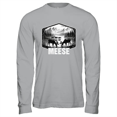 Meese Funny Moose Humor Camping Wildlife Outdoor Nature Shirt & Hoodie | siriusteestore